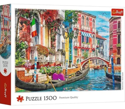 Immagine prodotto di Puzzle 1500 Un pomeriggio estivo a Venezia TREFL