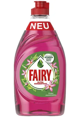 Obrázok produktu pre Tekutý prostriedok na umývanie riadu Fairy Ultra Concentrate Pink Jasmine Flower 450ml proti mastnote (1 balenie)