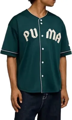 Immagine prodotto di Maglietta Del Marchio Puma Yellow Del Modello Maglia da baseball oversize Verde