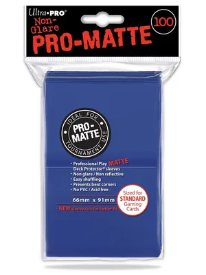 Produktbild von Ultra Pro Professionelle Matte Kartenhüllen 100 Beutelchen Durchsichtig Durchsichtig One Size