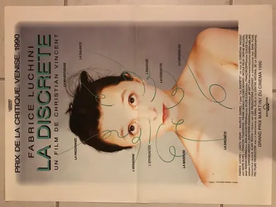 Zdjęcie produktu dla „La Discrète” – 116 x 158 cm – oryginalny plakat filmowy