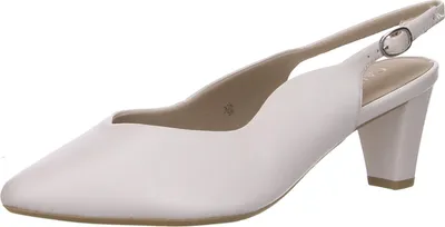 Produktbild von Caprice Sling,zehengeschl.Absatz bis 65mm in weiss/weiss kombi, Gr. 7