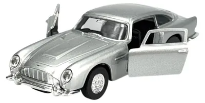 Produktbild von Welly Old Timer 1964 Aston Martin Db5 Silver 1:34 Die Cast Metall Modell  im Kasten 43783