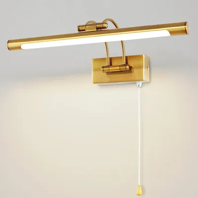 Zdjęcie produktu dla Lampa ścienna LED do łazienki i sypialni z regulowanym głowicą świetlną