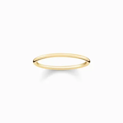 Image de Thomas Sabo - TR2123-413-12-52 - Bague - Dames - argent 925 plaqué or jaune - largeur 52