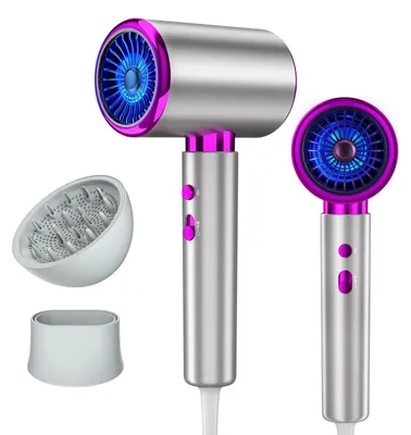 Produktbild von Haartrockner Föhn - 2400 W - Ionentechnologie - Diffusor und Styling-Aufsatz