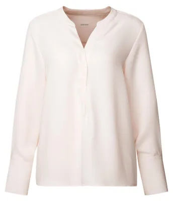 Produktbild von Seidensticker Damen Bluse -Regular Fit - Unifarben - Langarm - 100% Polyester