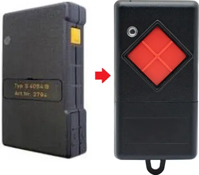 Produktbild von Ersatz Handsender für S425-426-1 BelFox S405B - 1 Kanal 27,015 MHz