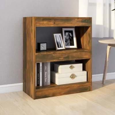 Produktbild von "2026 Aktion"Bücherregal/Raumteiler - CLORIS - Standregal - Robust und langlebig - Räuchereiche 60x30x72 cm - DEMöbel2385734
