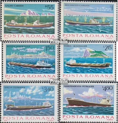 Produktbild von Briefmarken Rumänien 1979 Mi 3613-3618 (kompl.Ausg.) postfrisch Rumänische Handelsflotte