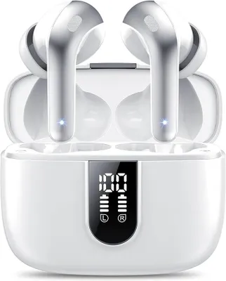 Produktbild von In-Ear-Kopfhörer Bluetooth 5.3 mit 50H Tiefer Bass,Kabelloser Komfort mit neuester Bluetooth-Technologie Ergonomisches Design & einfache Bedienung
