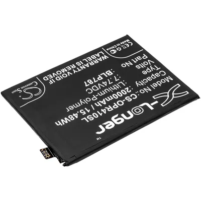Produktbild von TECHTEK Akku Kompatibel mit [Oppo] CPH2109, Reno4 Pro 4G Ersetzt BLP787