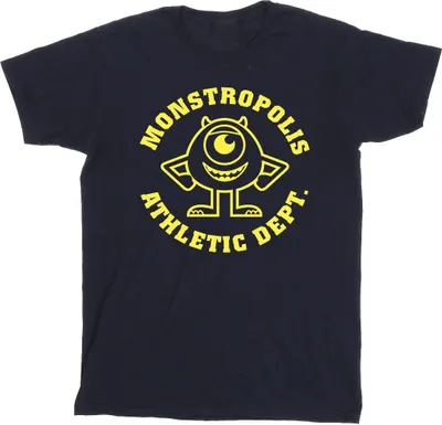 Produktbild von Disney - "Monsters University Monstropolis" T-Shirt für Herren BI51238 (XXL) (Marineblau)