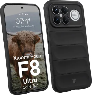 Produktbild von Robuste Handyhülle für Xiaomi POCO F8 Ultra, Bizon Case Tur, Schwarz