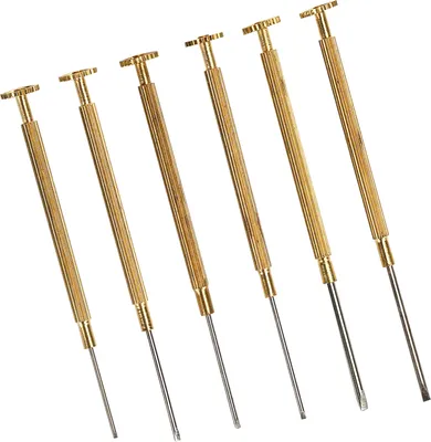 Produktbild von Uhren-Schraubendreher,Uhren-Schraubendreher-Satz,Uhren-Schraubendreher-Satz,Uhren-Reparatur-Schraubendreher,Schlitz-Schraubendreher für Uhren,Brillen-Reparatur-Schraubendreher
