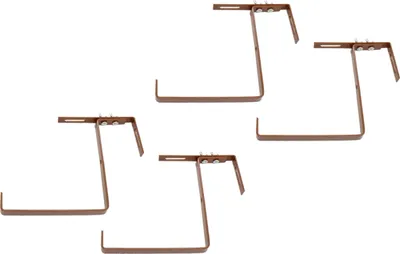 Produktbild von Blumenkasten-Halter 2 Sets terracotta
