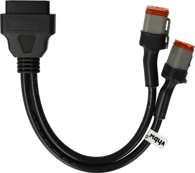 Produktbild von vhbw OBD Adapter 4Pin, 6 Pin auf OBD2 16Pin kompatibel mit Harley Davidson Motorrad - 0,4 m