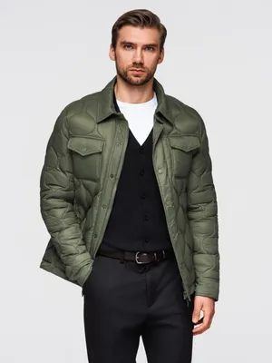 Produktbild von Ombre Clothing Übergangsjacke für Männer Emori olive XXL