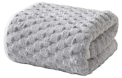 Obrázek produktu pro Koupelnový ručník, rychleschnoucí, z měkkého fleece, šedý, 90 x 180 cm