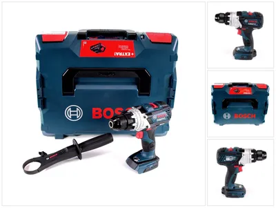 Zdjęcie produktu dla Bosch GSR 18V-110 C Professional, Wiertarka pistoletowa, Bezszczotkowy, 1,3 cm, 2100 RPM, 8,2 cm, 1,3 cm