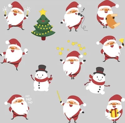 Produktbild von 20 Servietten Dancing Gnomes - Tanzende Weihnachtsfiguren 33x33cm