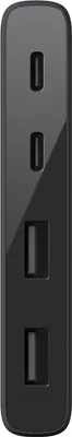 Zdjęcie produktu dla Belkin F4U090btBLK, USB 3.0 (3.1 Gen 1) Type-C, 5000 Mbit/s, Czarny, MacBook, USB, USB