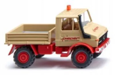 Produktbild von Wiking Unimog U 1300 "THW", Stadtautomodell, Vormontiert, 1:87, Unimog U 1300, Beide Geschlechter, "THW"