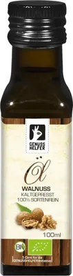 Produktbild von Walnussöl , kaltgepresst, Nussöl für Dips und Desserts, ideal für Salatdressings, 100ml