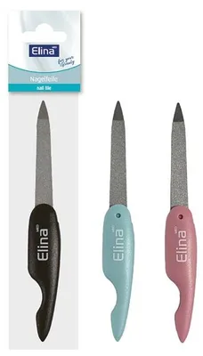 Produktbild von ELINA Nagelfeile klappbar 13,5cm in Cellobeutel