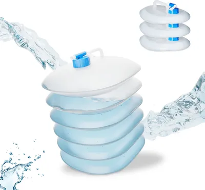 Produktbild von relaxdays 10020962_671 relaxdays Wasserkanister oval, je 10,0 l
