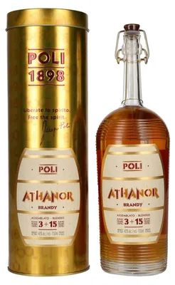 Produktbild von Poli Brandy ATHANOR 40% Vol. 0,7l in Tinbox