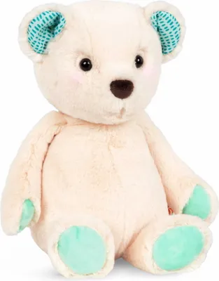 Obrázek produktu pro B.Toys Happy Hues měkký bílý plyšový medvídek