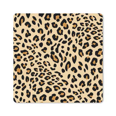 Produktbild von MuchoWow® Mauspad Mousepad Tiermuster - Panther - Leopard 30x30 cm - Mousepads - Maus Mat - Pad - Mausunterlage - Gaming