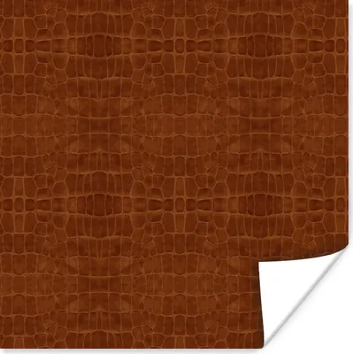 Produktbild von MuchoWow® Poster Leder - Textur - Tierhaut 100x100 cm - Babyzimmer