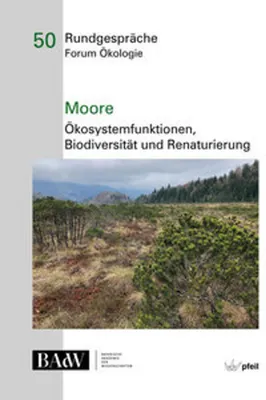 Produktbild von Moore - Ökosystemfunktionen, Bio­diversität und Renaturierung