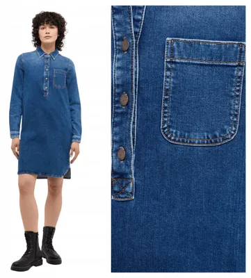 Produktbild von Mustang | Style Aloha Henley Kleid W38 Damenkleid