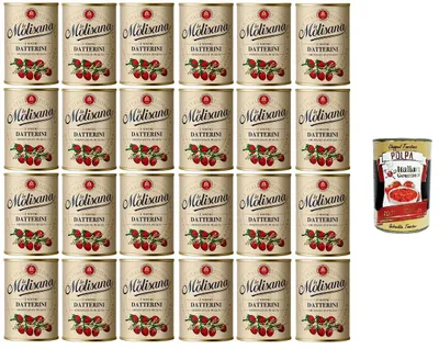 Produktbild von 24x MOLISANA DATTERINI PUGLIA 400gr+ Italian Gourmet polpa 400g