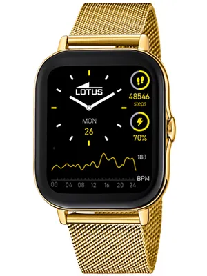 Produktbild von Lotus Herren Uhr Multifunktion Sport Elegant Edelstahl gold UL50049/1