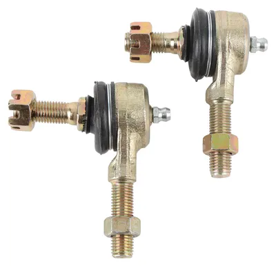 Image de Kit de 2 rotules de direction M10 en alliage d'acier, haute résistance à la torsion, avec joint anti-poussière en caoutchouc, pour quads, karts et motos de 50 cm³, 110 cm³, 150 cm³, 200 cm³, 250 cm³ et 300 cm³