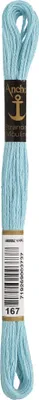 Produktbild von Anchor Sticktwist 4635000-00167 kristallblau Stickgarn, 100 % Baumwolle