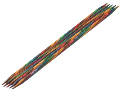 Produktbild von Lana Grossa Strumpfstricknadel Design-Holz 20-5.5 | Multicolor