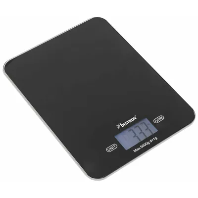 Immagine prodotto di Bilancia elettrica da cucina Bestron AKS710Z Nero 5 kg