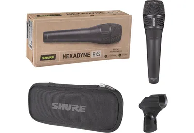 Zdjęcie produktu dla Shure Nexadyne 8/S, Mikrofon studyjny, -55 dB, 20 - 20000 Hz, 1,78 mV/Pa, 36 dB, 132 dB