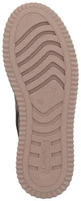 Produktbild von Rieker Damen High-Top Sneaker mit Plateausohle und Reißverschluss N9901, Größe:41 EU, Farbe:Braun