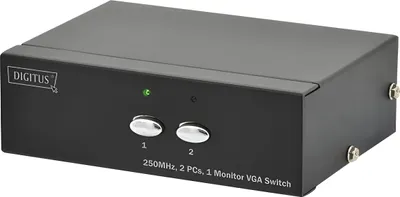 Immagine prodotto di DIGITUS Splitter 2 PC -> 1 Monitore 250MHz D-Sub15