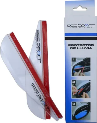 Productafbeelding van Regenbeschermers voor spiegels, OCC Motorsport, OCCDEC021. Transparant, universeel, 2 stuks