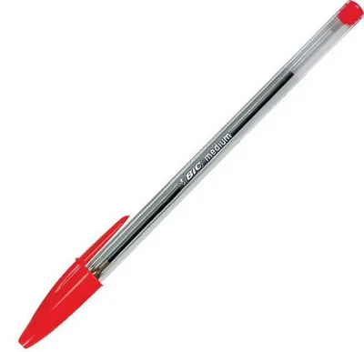 Immagine prodotto di BIC Cristal Medium Rosso Penna a sfera Medio 50 pz