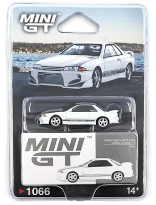 Produktbild von Nissan Skyline GT-R (R32) Veilside Combat C-I 2011 RHD weiß - BLISTR - Mini GT 1:64