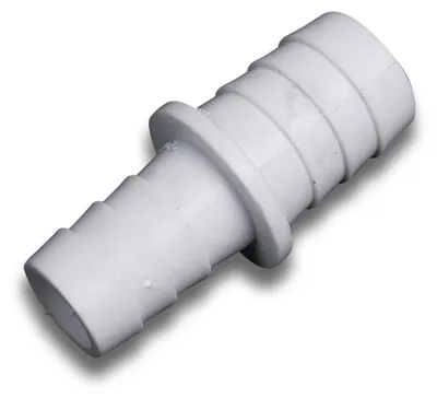 Waschmaschinen-Abwasseranschluss, Kunststoff, weiß, 17 x 22 mm