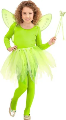 Produktbild von Grüne Fee Kinder Accessoire-Set Fasching Karneval